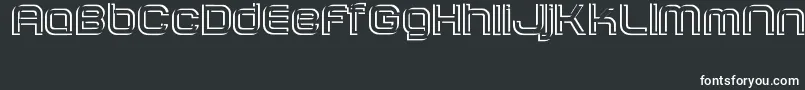 SombrasJed40 Font – White Fonts