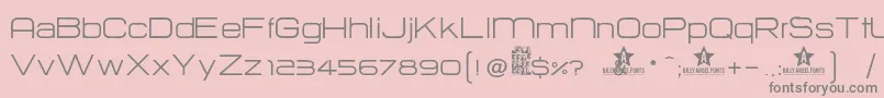 More about Hurtm Font Hurtm Font – Gray Fonts on Pink Background