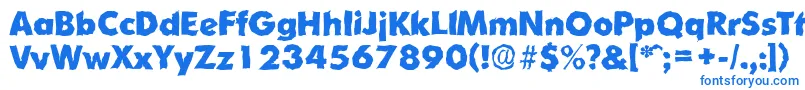 OrnitonsrandomXboldRegular Font – Blue Fonts