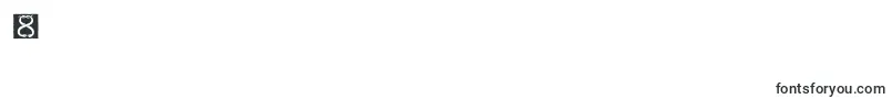 DinitialsNegativeItcTt Font – Fonts for Digit 8