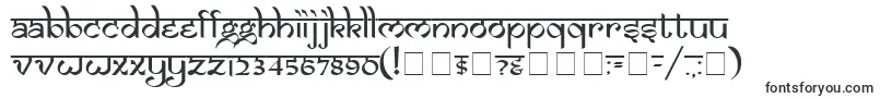 Шрифт SamarkanNormal – средние шрифты