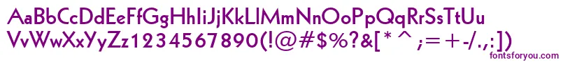 Geometric231BoldBt Font – Purple Fonts