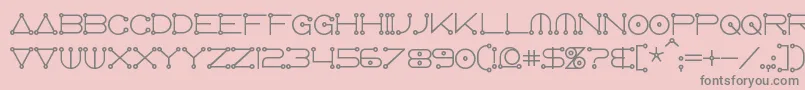 More about AnglocelestialBold Font AnglocelestialBold Font – Gray Fonts on Pink Background