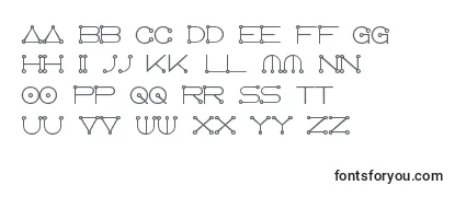 AnglocelestialBold-fontti