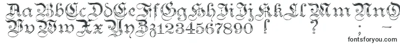 Teutonic4-Schriftart – Verspielte Schriften