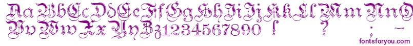 Teutonic4 Font – Purple Fonts