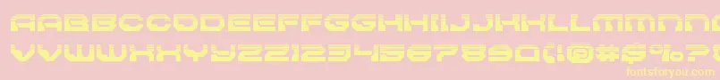fuente Pulsarclasssolidhalf – Fuentes Amarillas Sobre Fondo Rosa