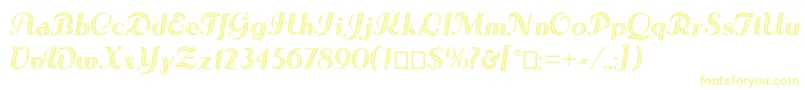 Lesetoiles Font – Yellow Fonts