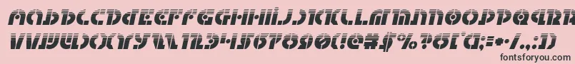 Questlokhalfital Font – Black Fonts on Pink Background