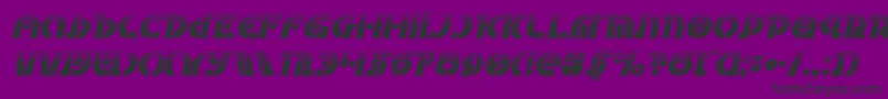 Questlokhalfital Font – Black Fonts on Purple Background