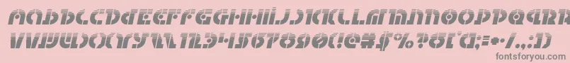 Questlokhalfital Font – Gray Fonts on Pink Background
