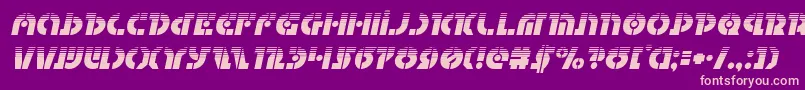 Questlokhalfital Font – Pink Fonts on Purple Background