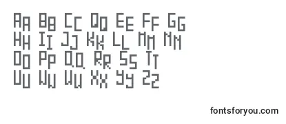Обзор шрифта Piksalet