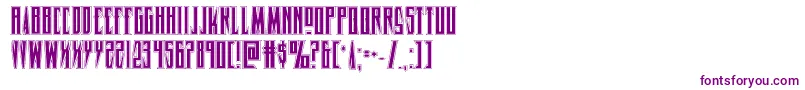 Timberwolfacad2-fontti – violetit fontit