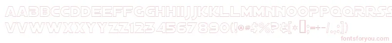 DistantGalaxyOutline Font – Pink Fonts