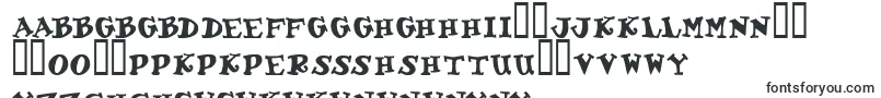 フォントToocoolscapssskBold – イボ文字