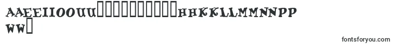 Czcionka ToocoolscapssskBold – hawajskie czcionki