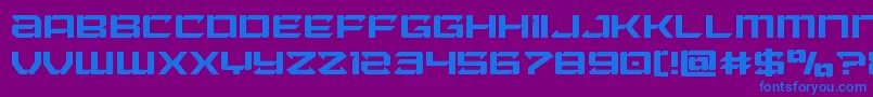 More about Laserwolf Font Laserwolf Font – Blue Fonts on Purple Background
