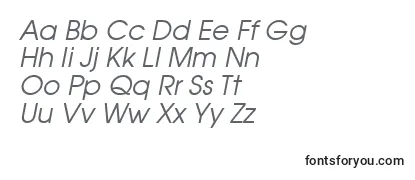AvalancheItalic Font