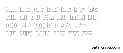 Обзор шрифта Ninjagardenout
