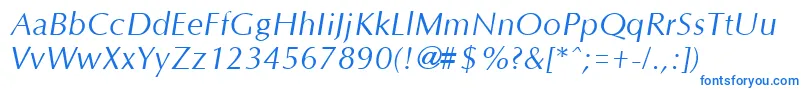 OptaneItalic Font – Blue Fonts