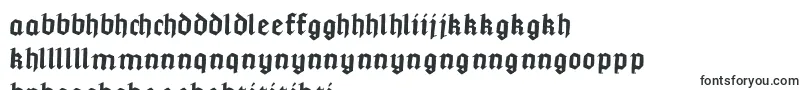 フォントJessicaplus – セソト文字