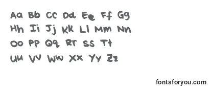 ReisHandwritingThick Font