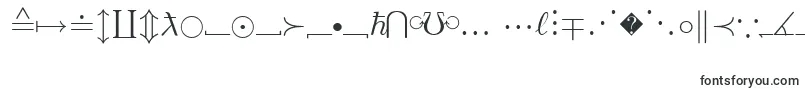 EuclidExtra-fontti – Alkavat E:lla olevat fontit