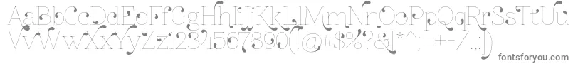 Znikomitno24 Font – Gray Fonts