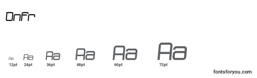 Dnfr Font Sizes