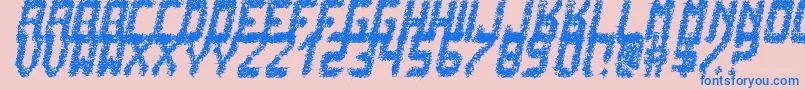 More about PunkNotDeadTfb Font PunkNotDeadTfb Font – Blue Fonts on Pink Background