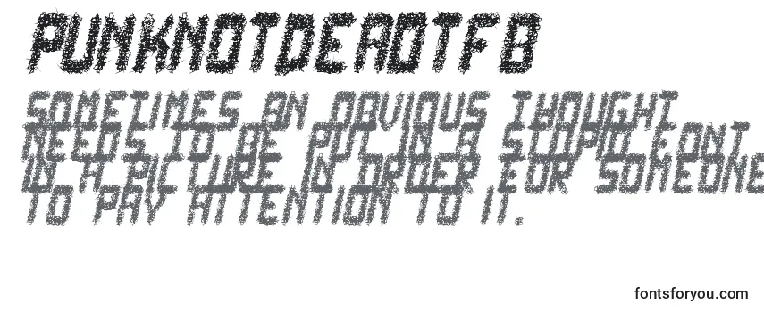 PunkNotDeadTfb Font