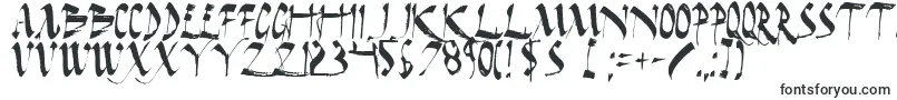 DarkHorse-fontti – Alkavat D:lla olevat fontit