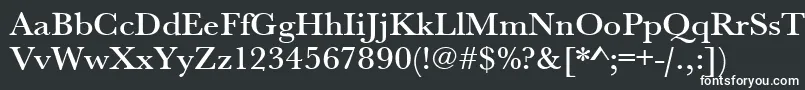 Urwbaskertmedwid Font – White Fonts