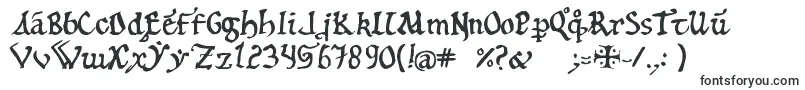 12thc.Abbey-Schriftart – Schriftarten, die mit 1 beginnen