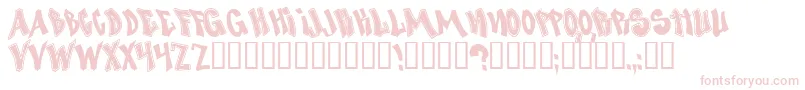 NosegrindDemo Font – Pink Fonts on White Background