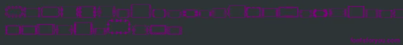 SlButton1 Font – Purple Fonts on Black Background