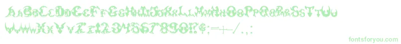 Pauls3DTribal Font – Green Fonts