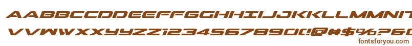 Outridersemicondboldital Font – Brown Fonts