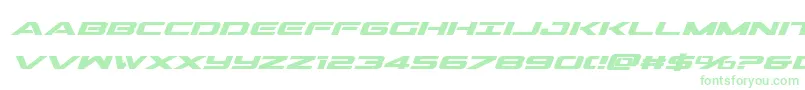Outridersemicondboldital Font – Green Fonts