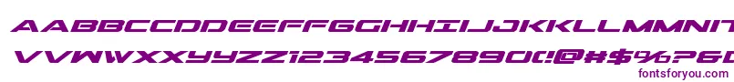 Outridersemicondboldital Font – Purple Fonts
