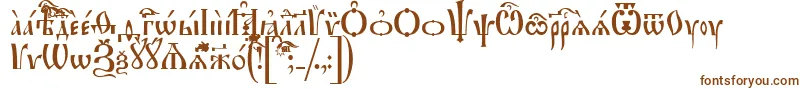 IrmologionUcs Font – Brown Fonts
