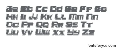 Leprosy3DfilledItalic-fontti