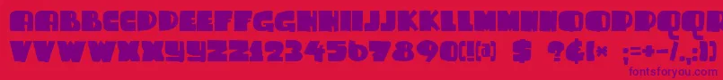 More about DkSammyBoy Font DkSammyBoy Font – Purple Fonts on Red Background