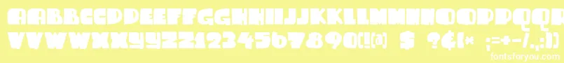 Lisätietoja DkSammyBoy-fontista DkSammyBoy-fontti – valkoiset fontit keltaisella taustalla