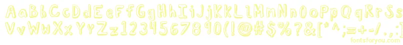 Kbdelicatesoul Font – Yellow Fonts