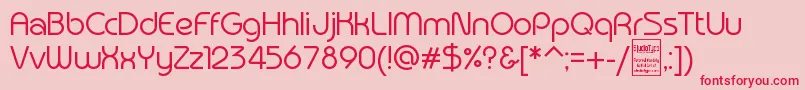Saiba mais sobre a fonte TypografixDemo Fonte TypografixDemo – fontes vermelhas em um fundo rosa