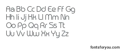 Schriftart TypografixDemo