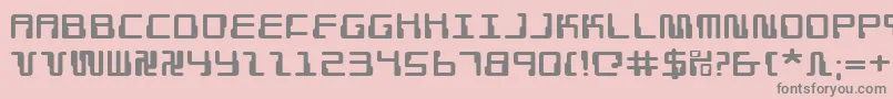 More about Droidlovere Font Droidlovere Font – Gray Fonts on Pink Background