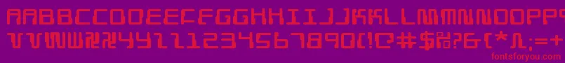 En savoir plus sur la police Droidlovere Police Droidlovere – polices rouges sur fond violet
